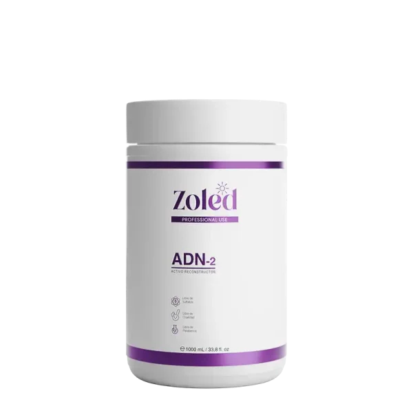 ADN-2 activo reconstructor para el cabello libre de sulfatos, parabenos y crueldad animal