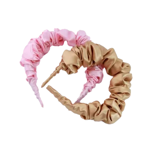 Diadema hecha de satín perfecta para todo peinado cuida el cabello